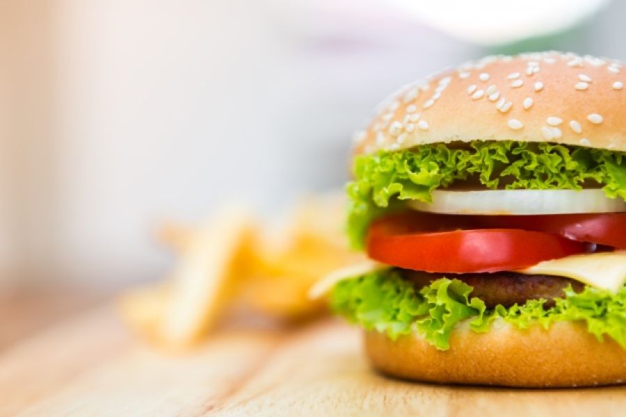 Image représentant un hamburger.