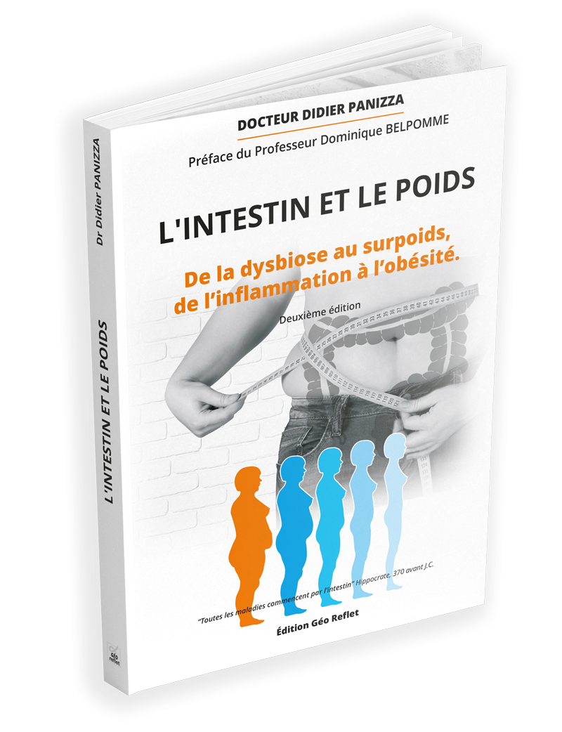 Livre "L'intestin et le poids" du Docteur Panizza.