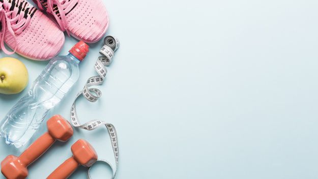 Image représentant des accesoirs de sport.